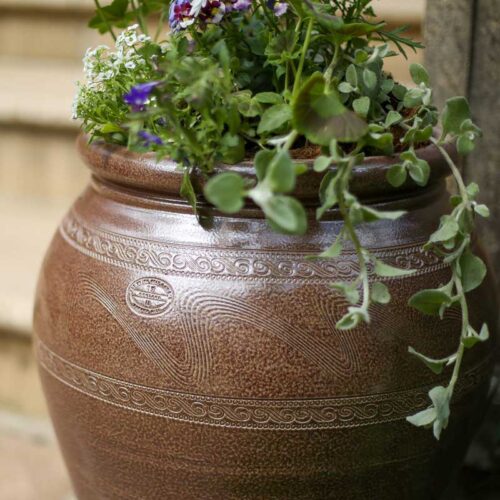 Errington Reay Salt Glazed Plain Pot