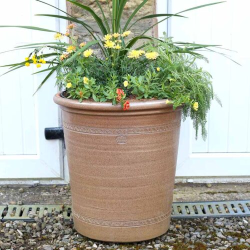 Errington Reay Salt Glazed Tall Planter