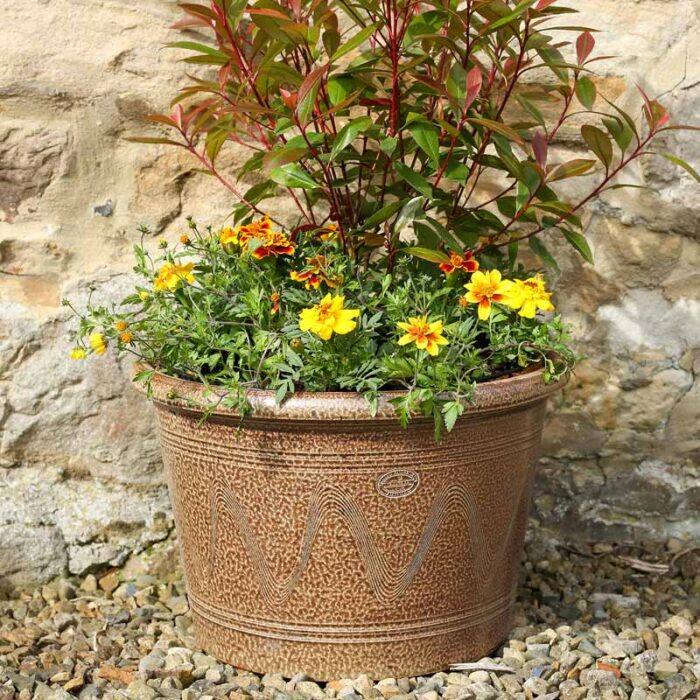 Errington Reay Salt Glazed Planter