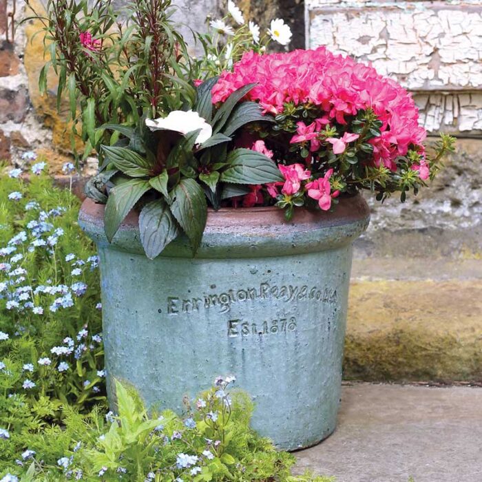 Errington Reay Courtyard Round Rim Planter