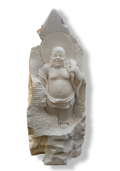 Errington Reay Large Marble Buddha