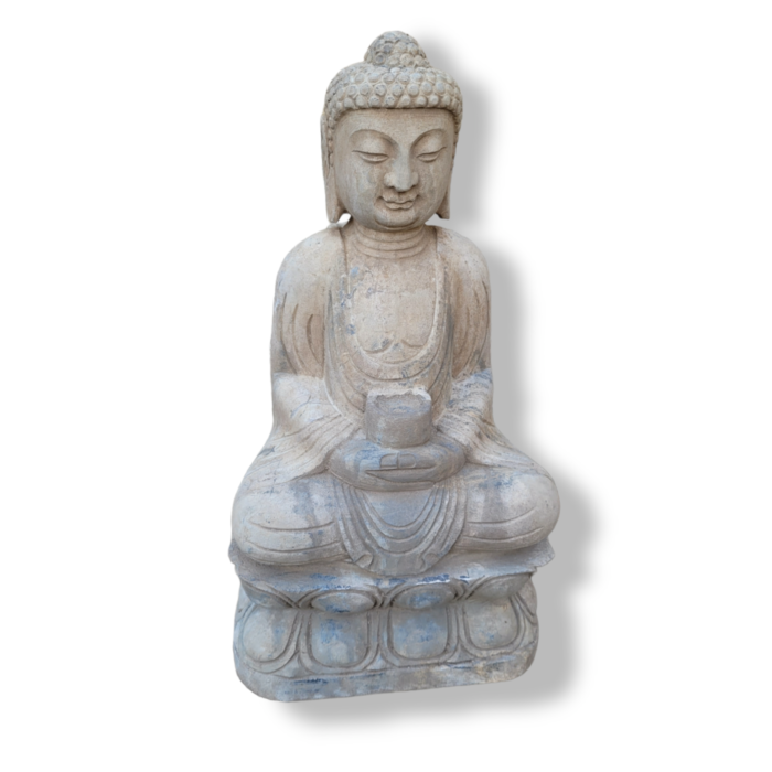 Errington Reay Praying Buddha Stone