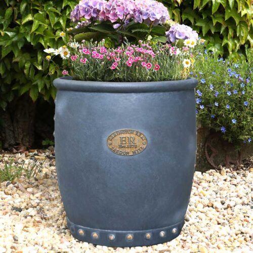 Errington Reay Tudor Lightweight Tall Round Planter