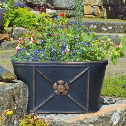 Errington Reay Tudor Rose Lightweight Planter