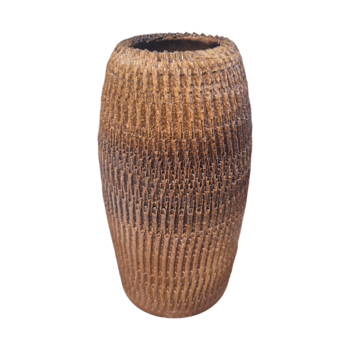 Textured vase